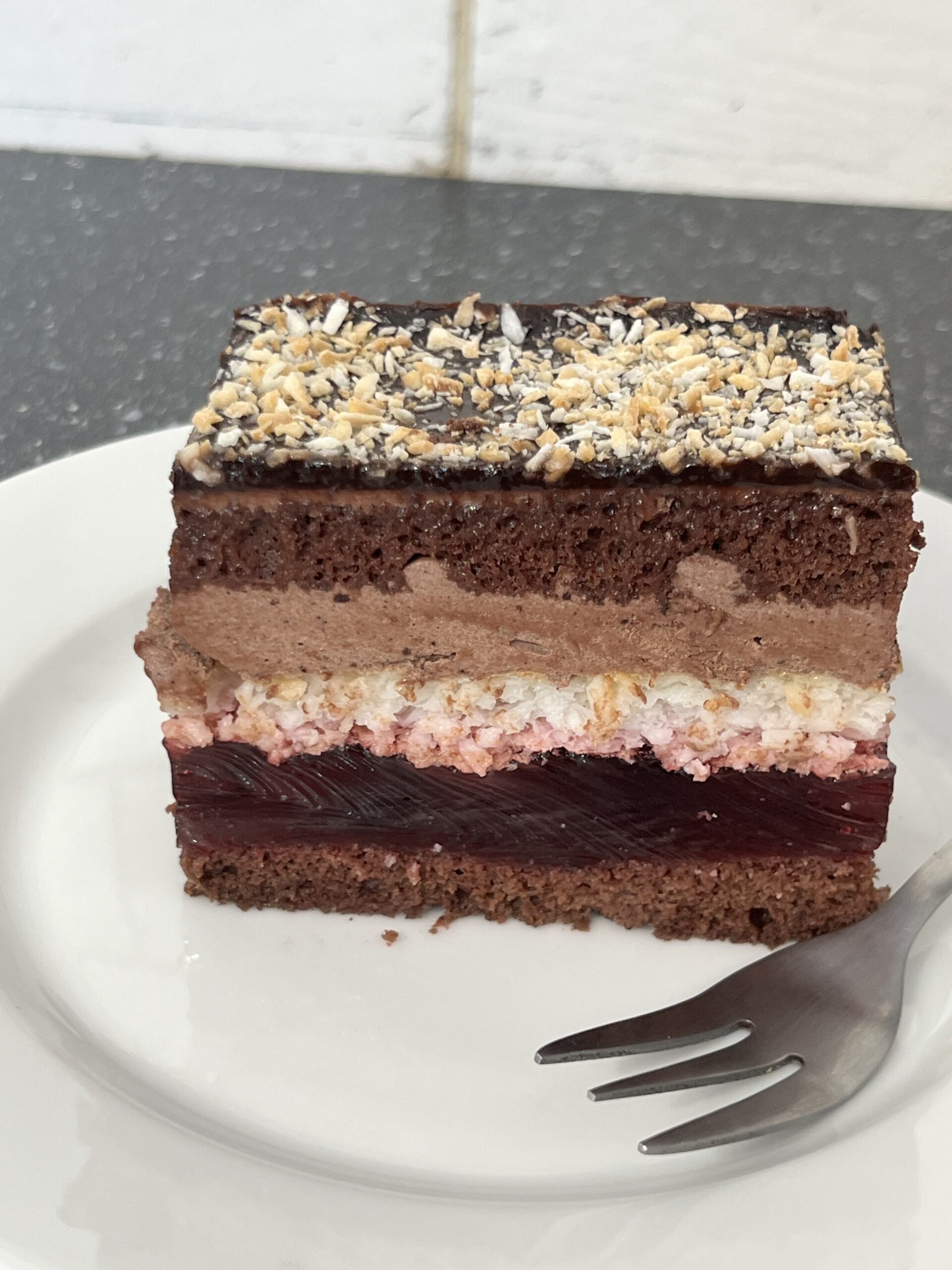 torcik kokosowo wiśniowy torcik kokosowo wiśniowy